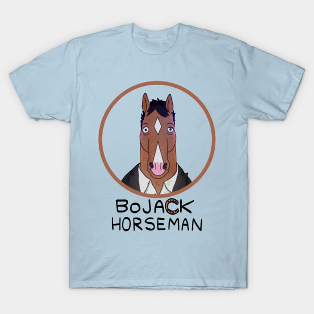 BOJACK HORSEMAN T-Shirt by MufaArtsDesigns